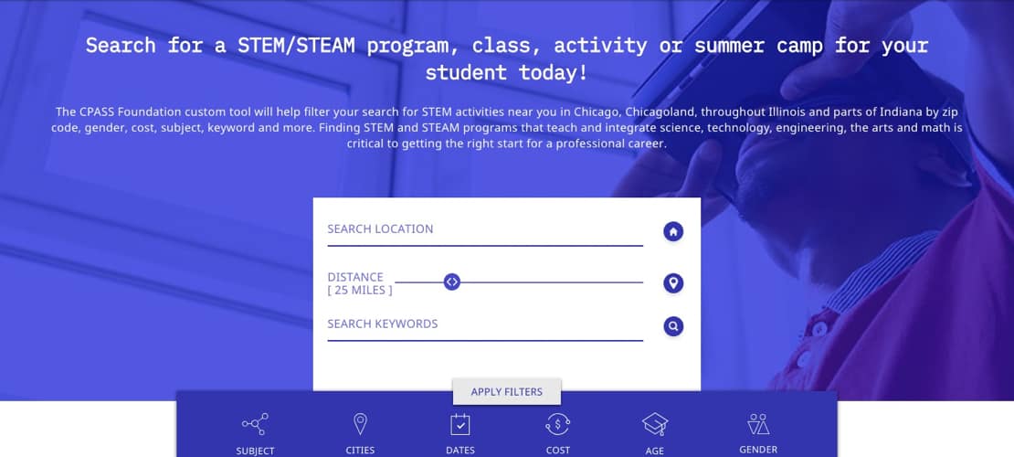 CPASS Foundation Launches Illinois’s First Comprehensive STEMM Education Resource Database for Students from Underrepresented Communities