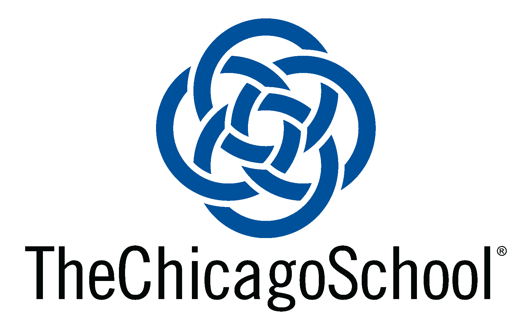 Vertical logo for The Chicago School