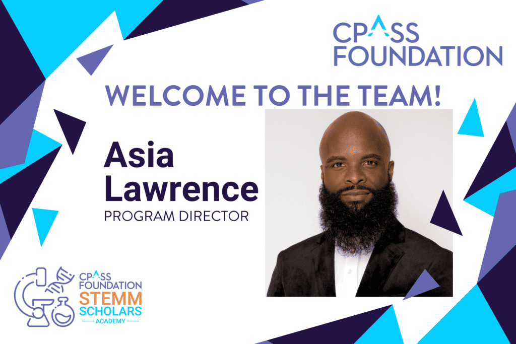 CPASS Foundation welcomes, Program Director, Asia
Lawrence to the team.