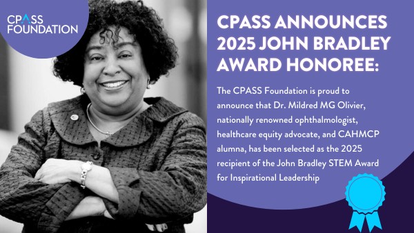 CPASS Announces 2025 John Bradley Award Honoree: Dr. Mildred Olivier