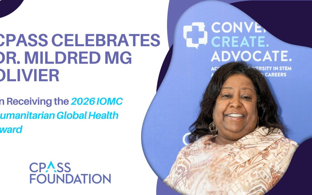 CPASS Celebrates Dr. Mildred MG Olivier on Receiving the 2026 IOMC Humanitarian Global Health Award